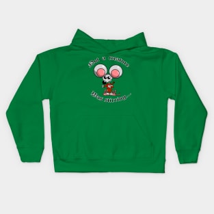 Not a creature was stirring Kids Hoodie